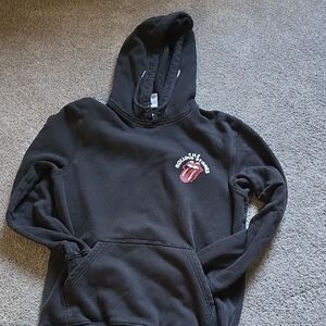 The Rolling Stones Black Sweater for Men